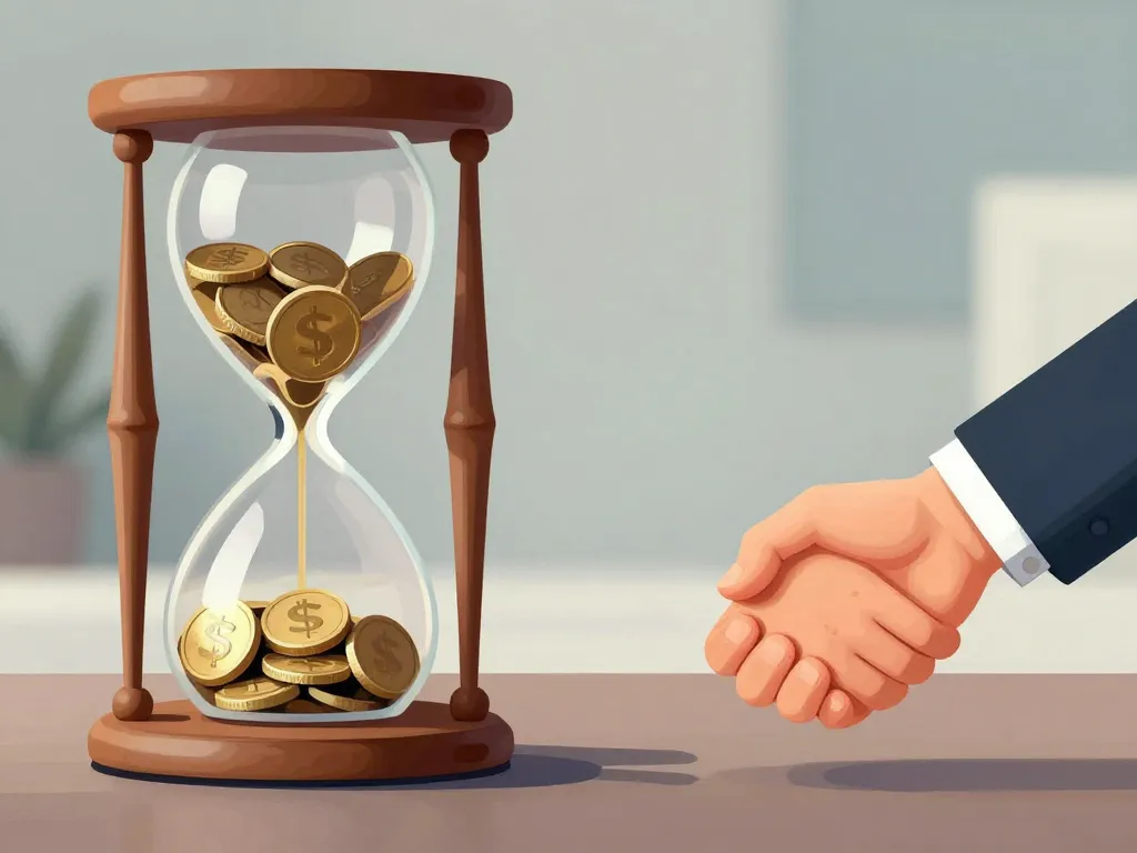 métaphore 30 jours fin de mois trésorerie relation client