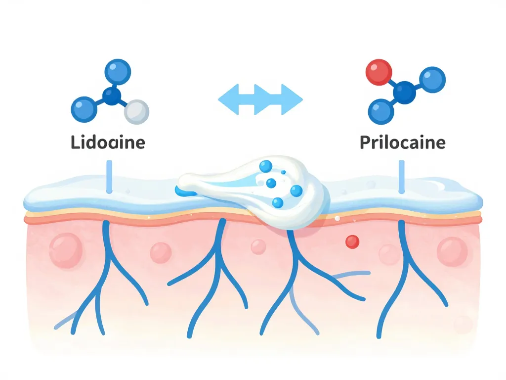 crème anesthésiante sans ordonnance diagramme action skin