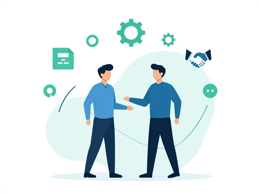 devenir partenaire image collaboration différents types