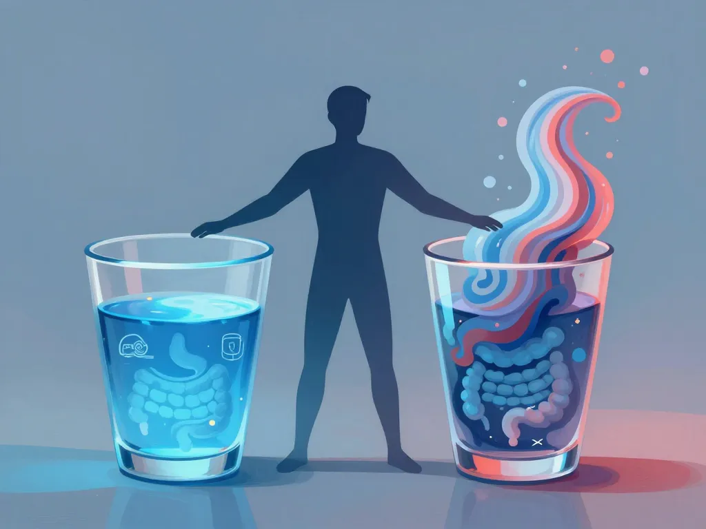 eau alcaline danger illustration effets négatifs