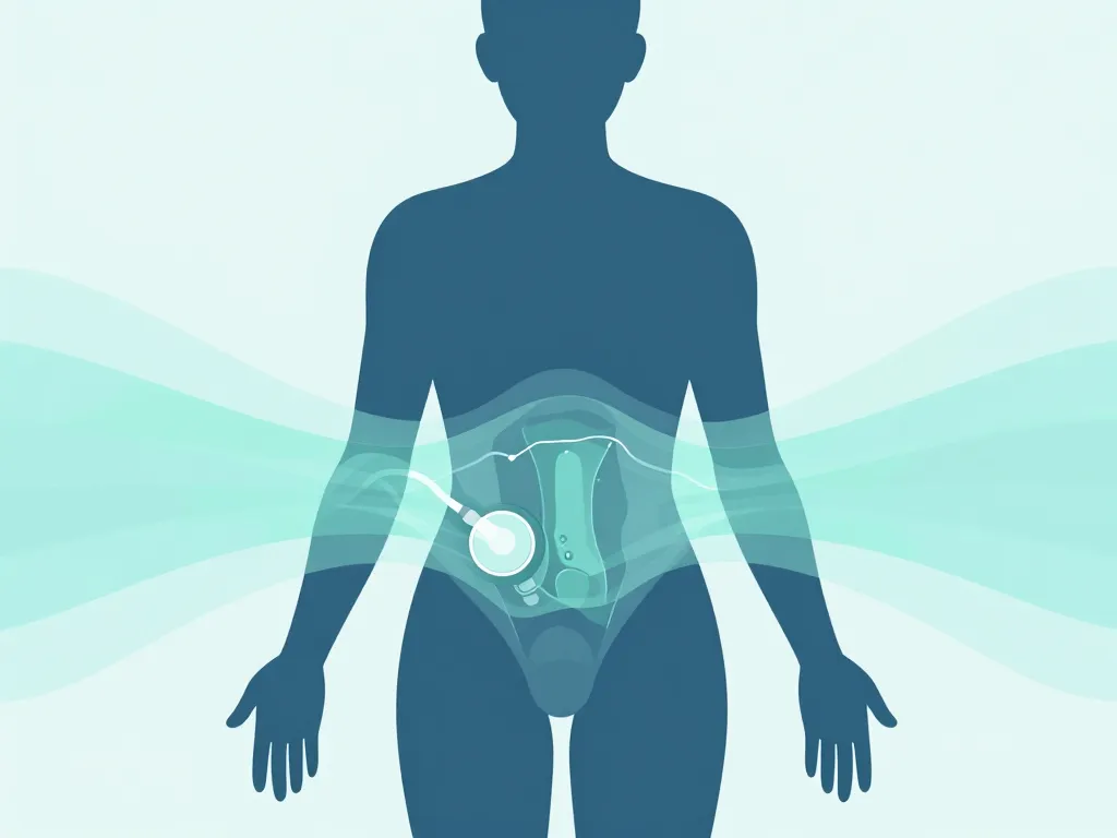 echographie inguinale diagnostic symbolic