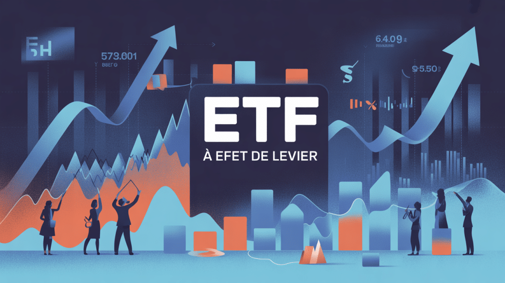 illustration graphique etf à effet de levier
