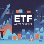 illustration graphique etf à effet de levier