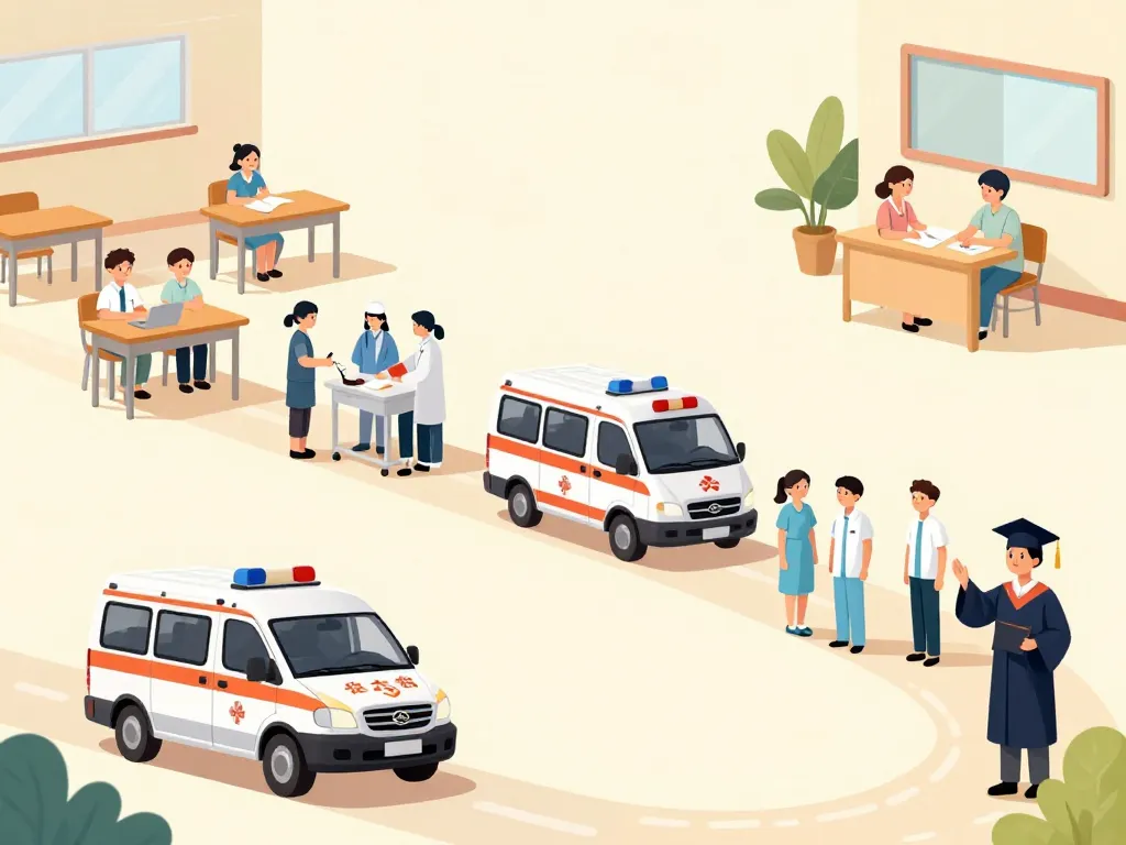 formation ambulancier taxi contenu durée certification