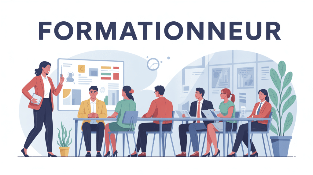 formationneur anime groupe en environnement professionnel