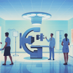 IRM Albi appareil moderne illustration vectorielle