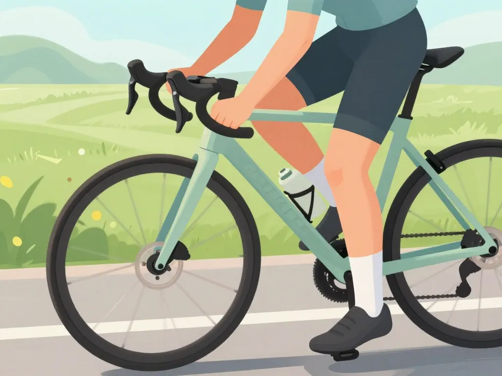 réglages vélo kyste poplité et vélo cycliste