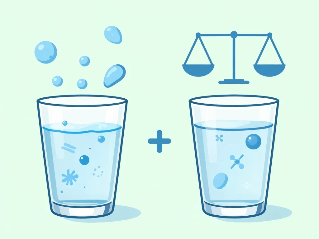 les 12 bienfaits de l eau alcaline diagramme concept eau minéraux pH