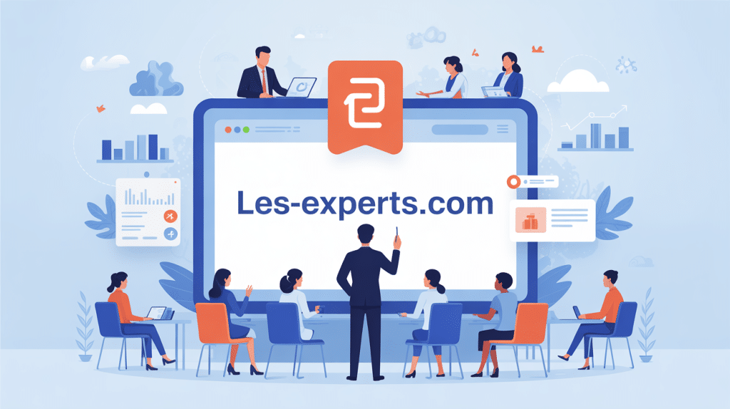 illustration recherche d'experts sur les-experts.com