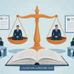 illustration liquidation judiciaire sas risques pour gérant balance dossier
