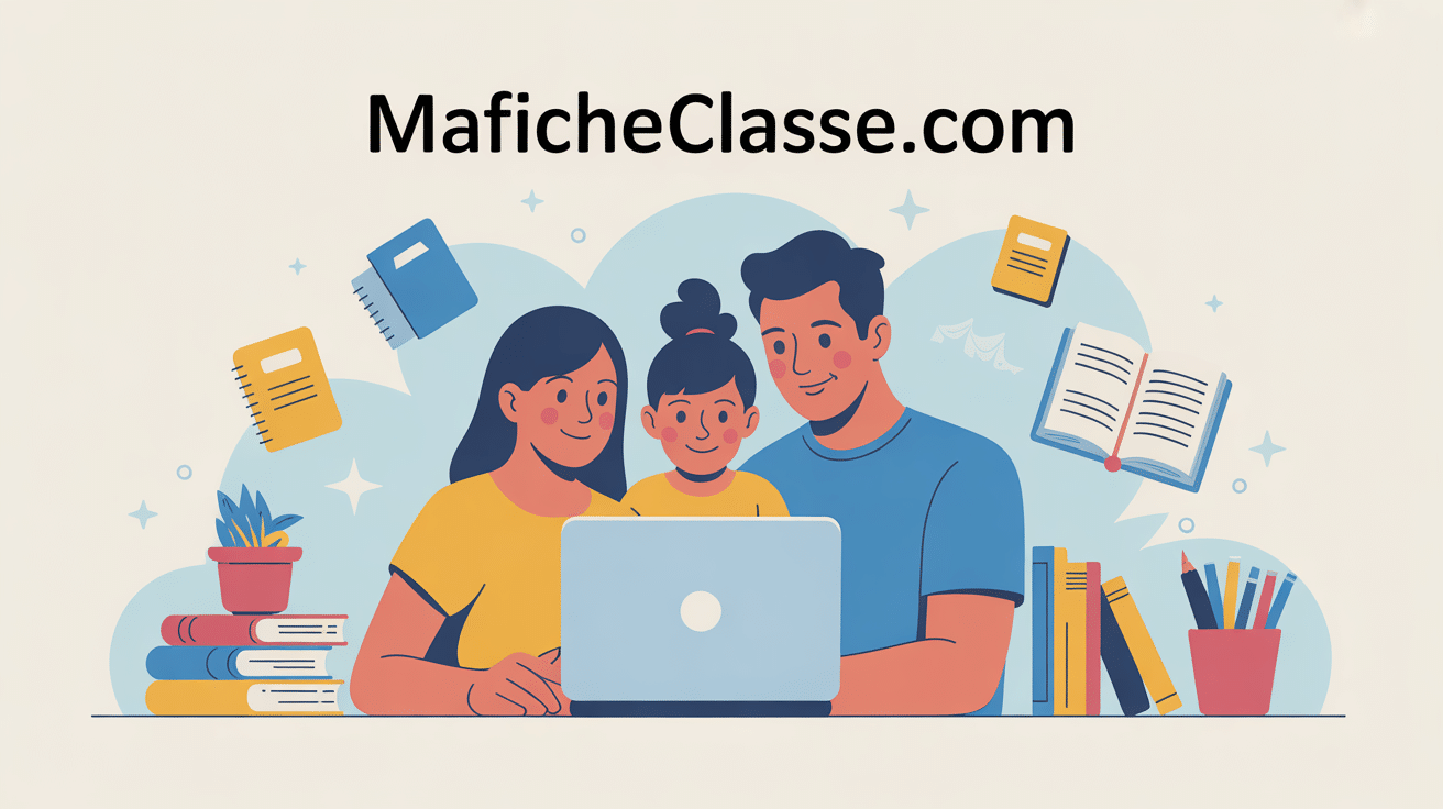 Illustration sécurité familiale maficheclasse/com