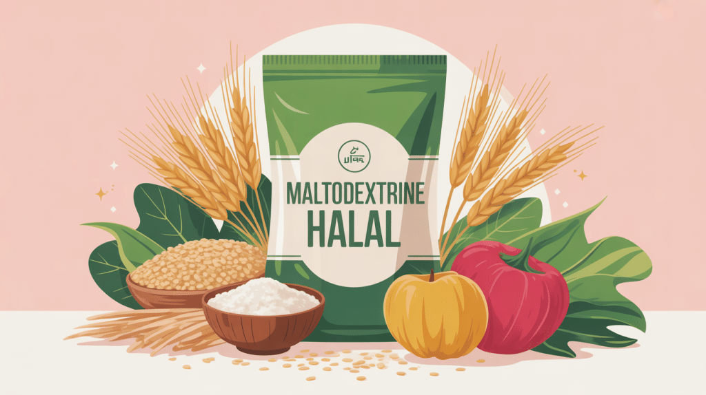 illustration maltodextrine halal ingrédients naturels
