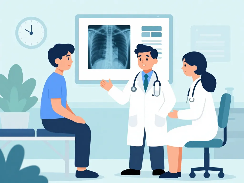 marcher sans béquille après fracture consultation médecin radios