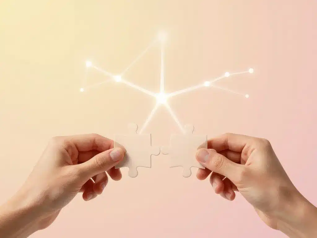 miratel partenaire en communication partenariat illustration puzzle