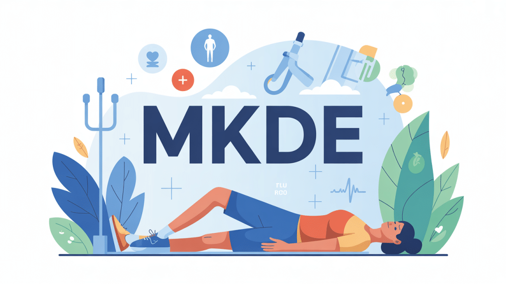 mkde c'est quoi illustration kinésithérapeute santé