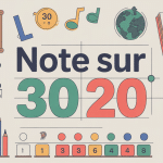 illustration conversion note sur 30 sur 20