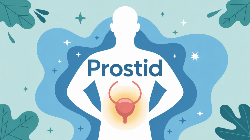 prostid traitement santé prostate illustration