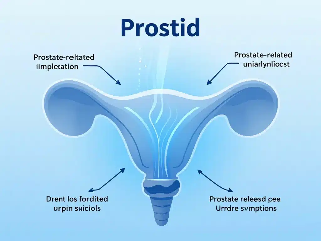 prostid soulagement troubles prostate diagramme