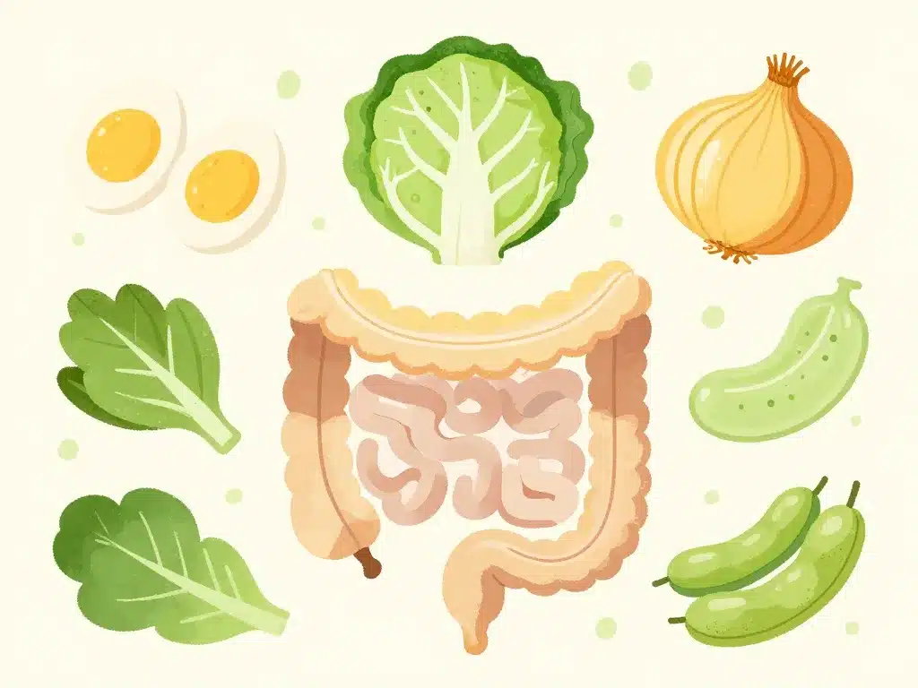 Rot œuf pourri puis diarrhée cause, aliments soufrés responsables