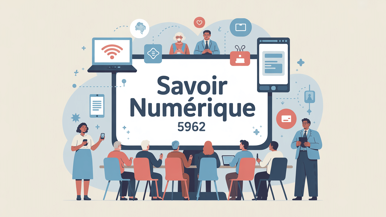 savoir numerique 5962 illustration inclusion numérique Nord Pas-de-Calais