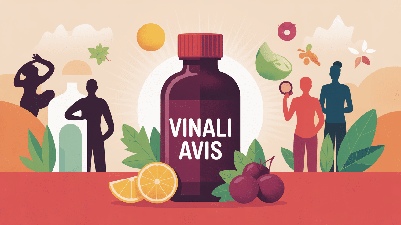 Vinali avis illustration vectorielle flacon et utilisateurs