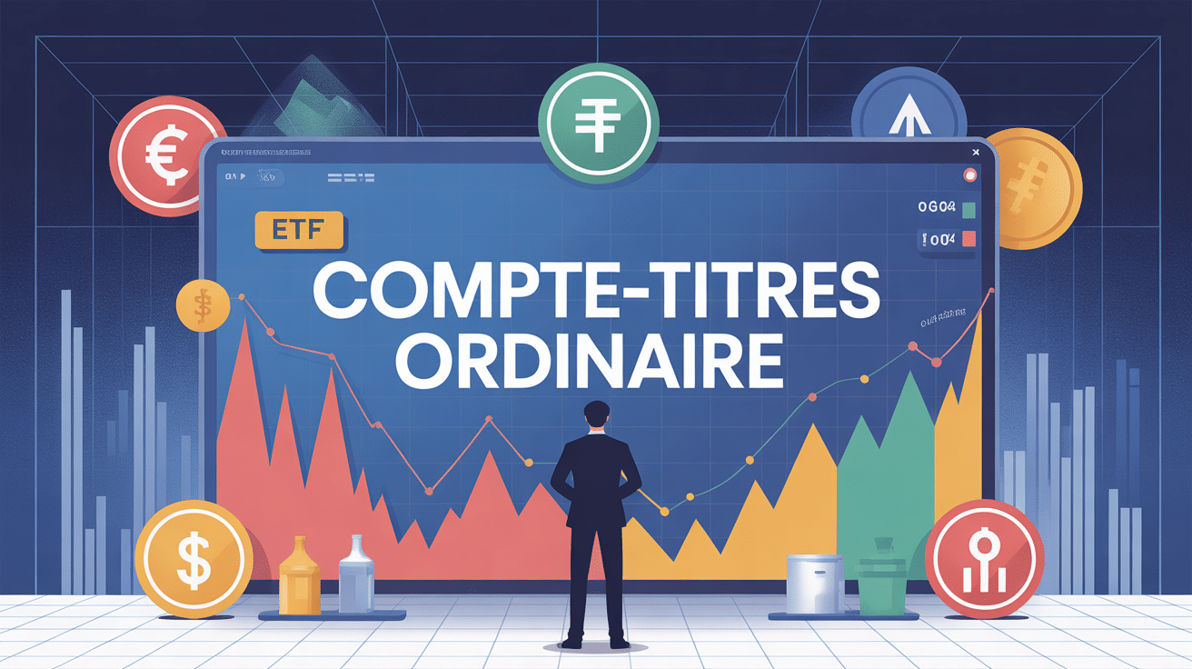 c'est quoi un compte titre, illustration avec actions ETF obligations