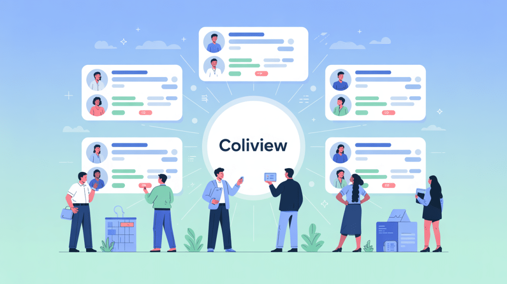 coliview interface gestion avis clients