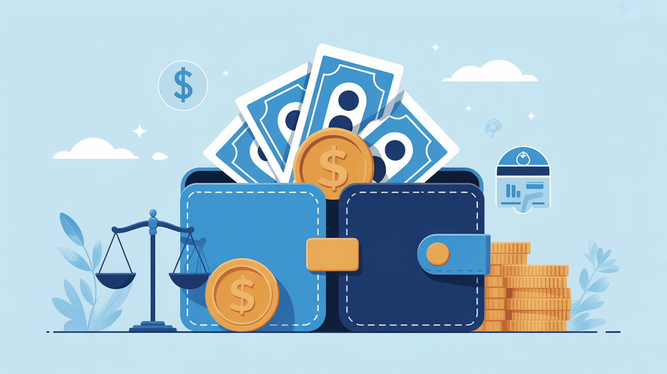 illustration credit mutuel frais bancaires moderne