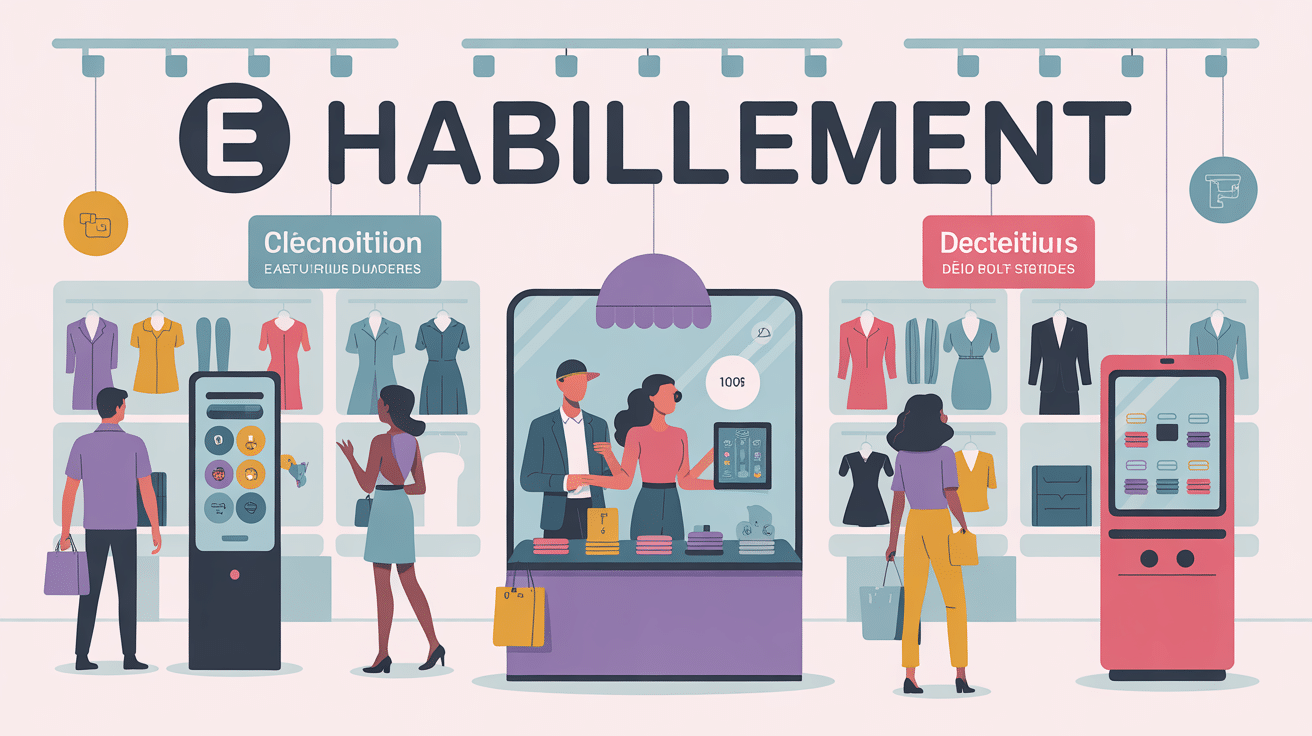 e habillement digitalise expérience achat mode