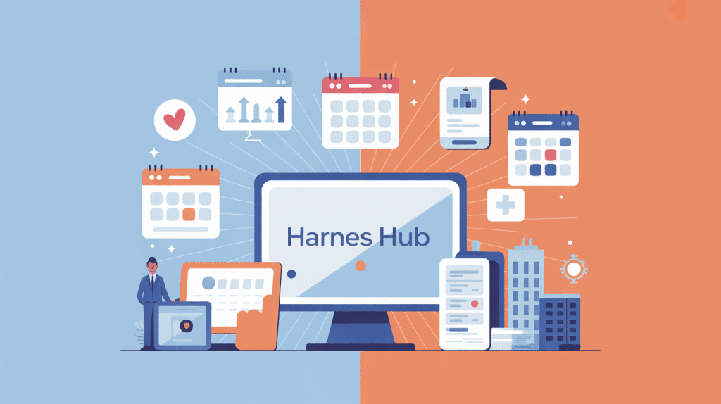 Illustration Harnes Hub centralisation services municipaux
