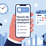 heure réception virement boursorama forum notification smartphone
