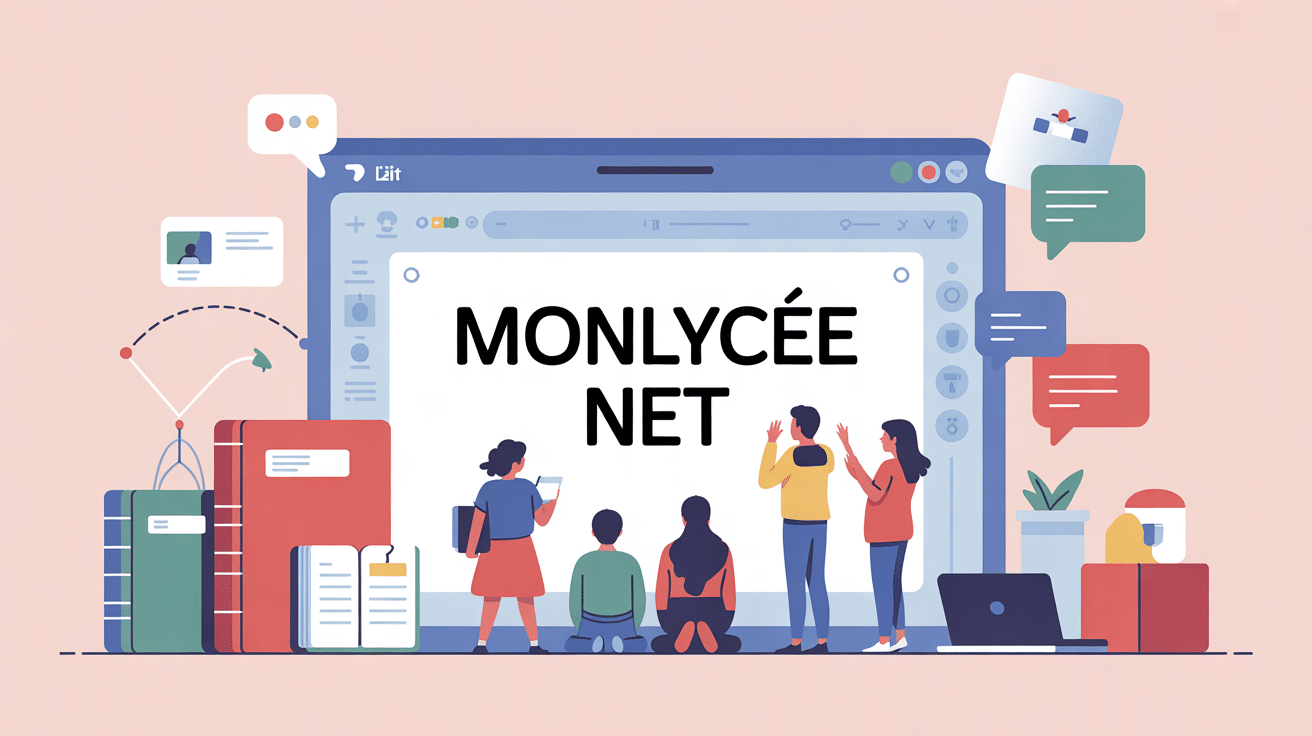 illustration monlycée net portail numérique lycéens île de france