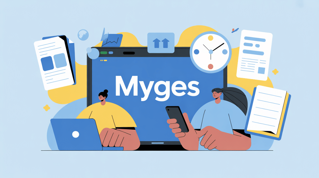 Illustration MyGES portail étudiant