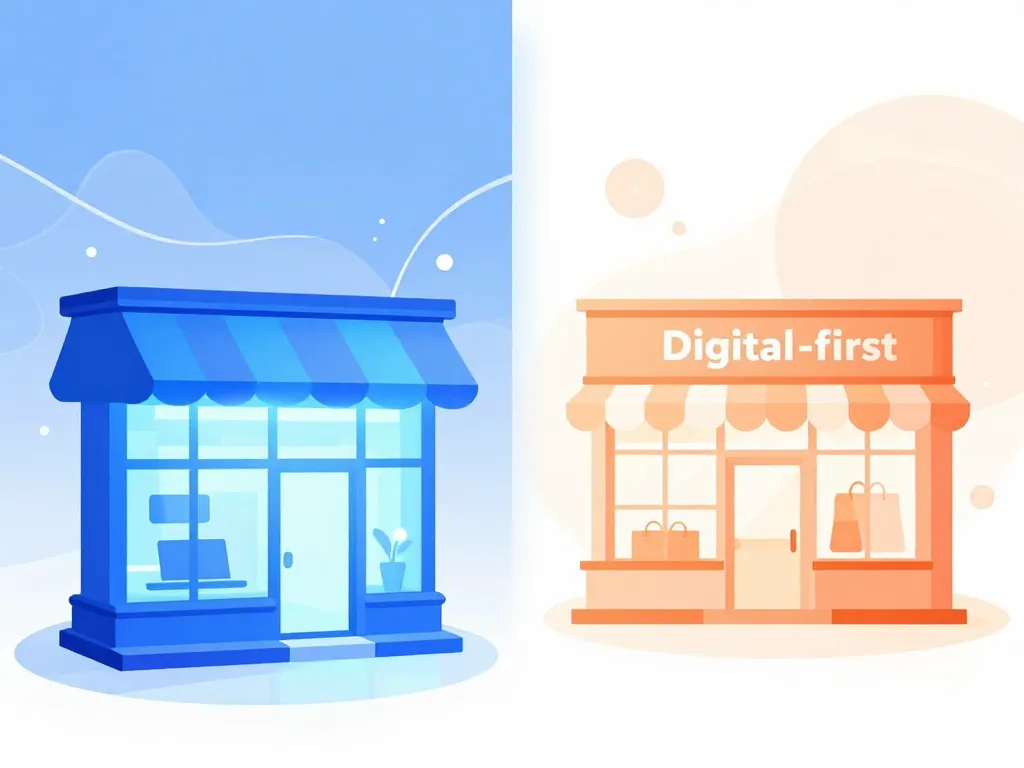 pure player def explication modèle digital vs traditionnel