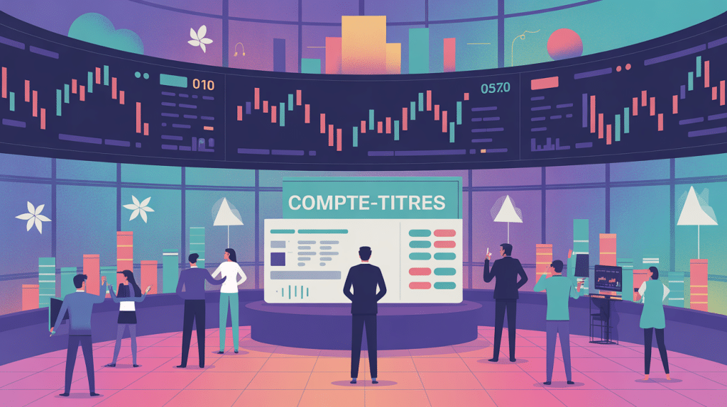 Image qu'est ce qu'un compte titre salle de marché moderne