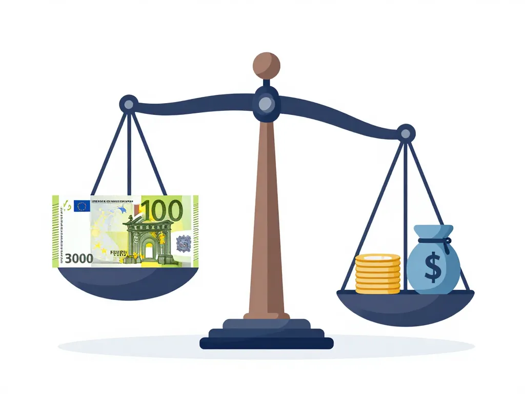 balance retraite pension vs salaire 3000 euros