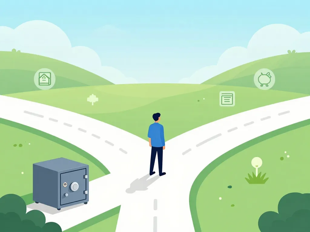 Métaphore d’un choix financier pour le PEL ouvert en 2015