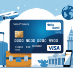 Carte Visa Premier Hello bank, ambiance premium et voyage