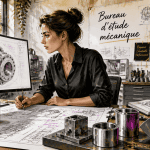 Bureau d'étude mécanique ingénieur analyse maquette