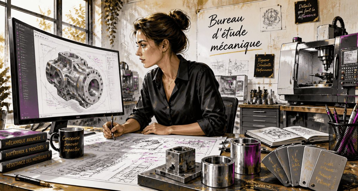 Bureau d'étude mécanique ingénieur analyse maquette