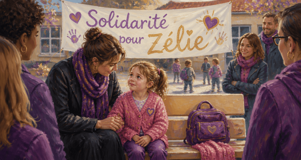 Cagnotte Zélie Vendée soutien orpheline