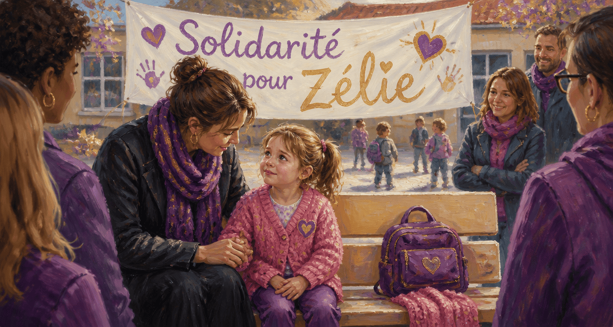 Cagnotte Zélie Vendée soutien orpheline