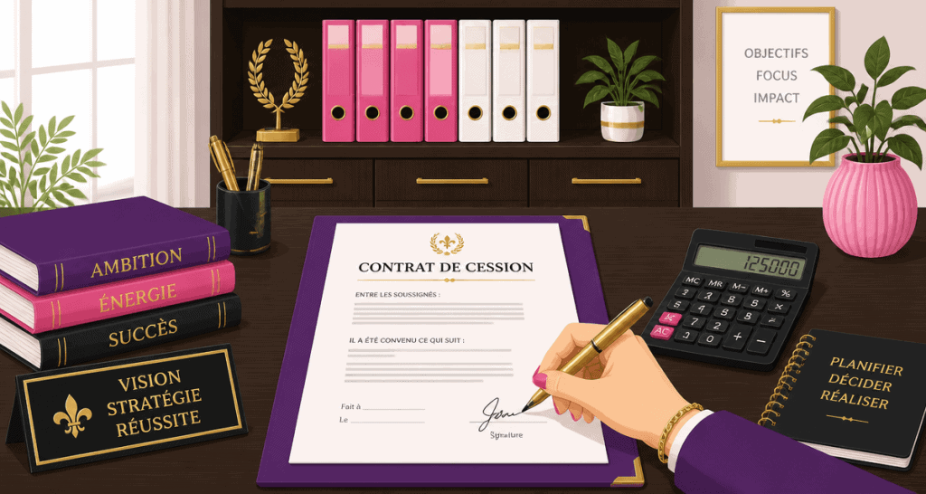 comment vendre son entreprise signature contrat