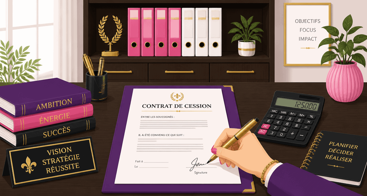 comment vendre son entreprise signature contrat