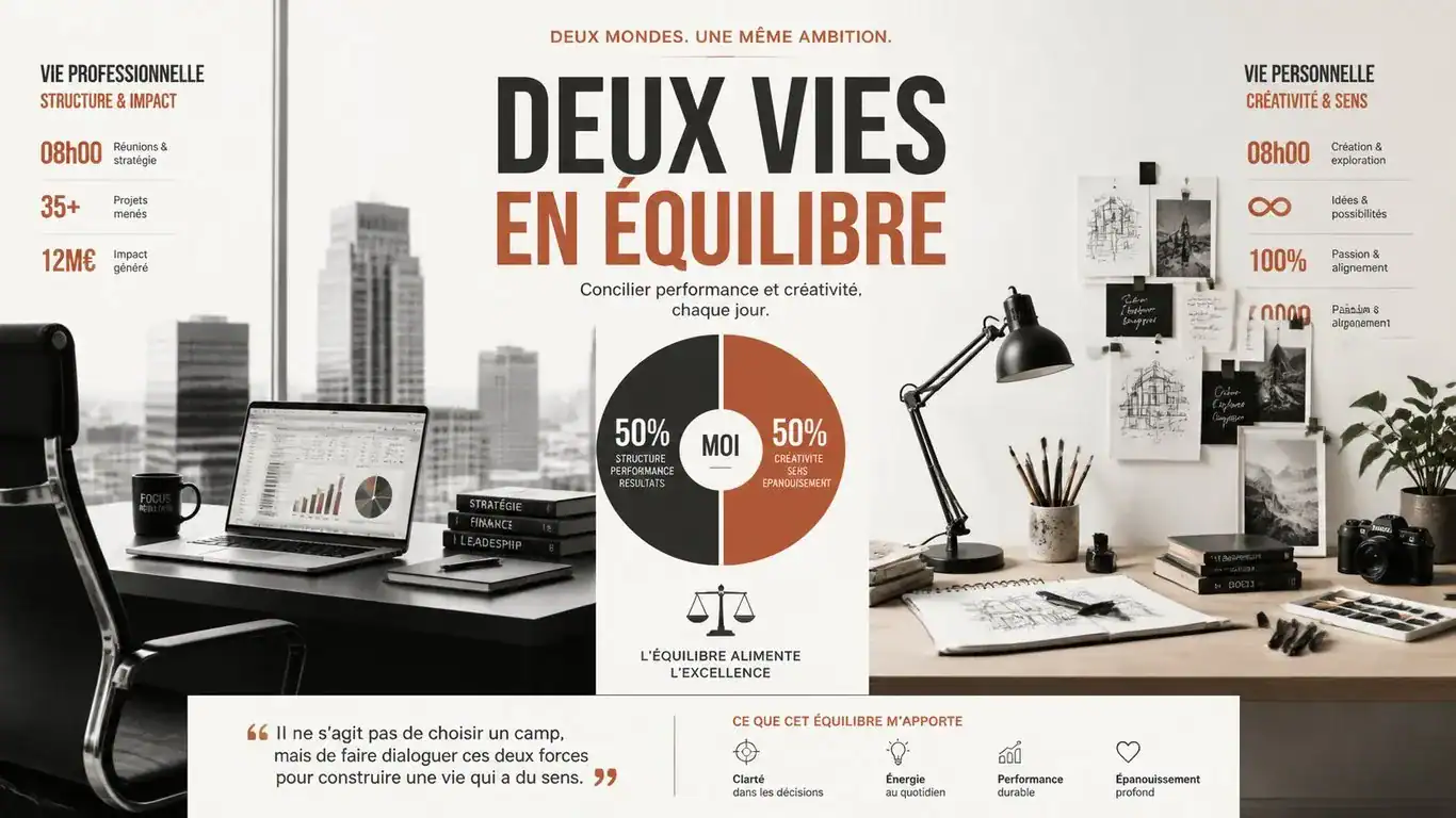Infographie sur le cumul salarié et auto-entrepreneur : équilibre entre vie professionnelle et création d'entreprise