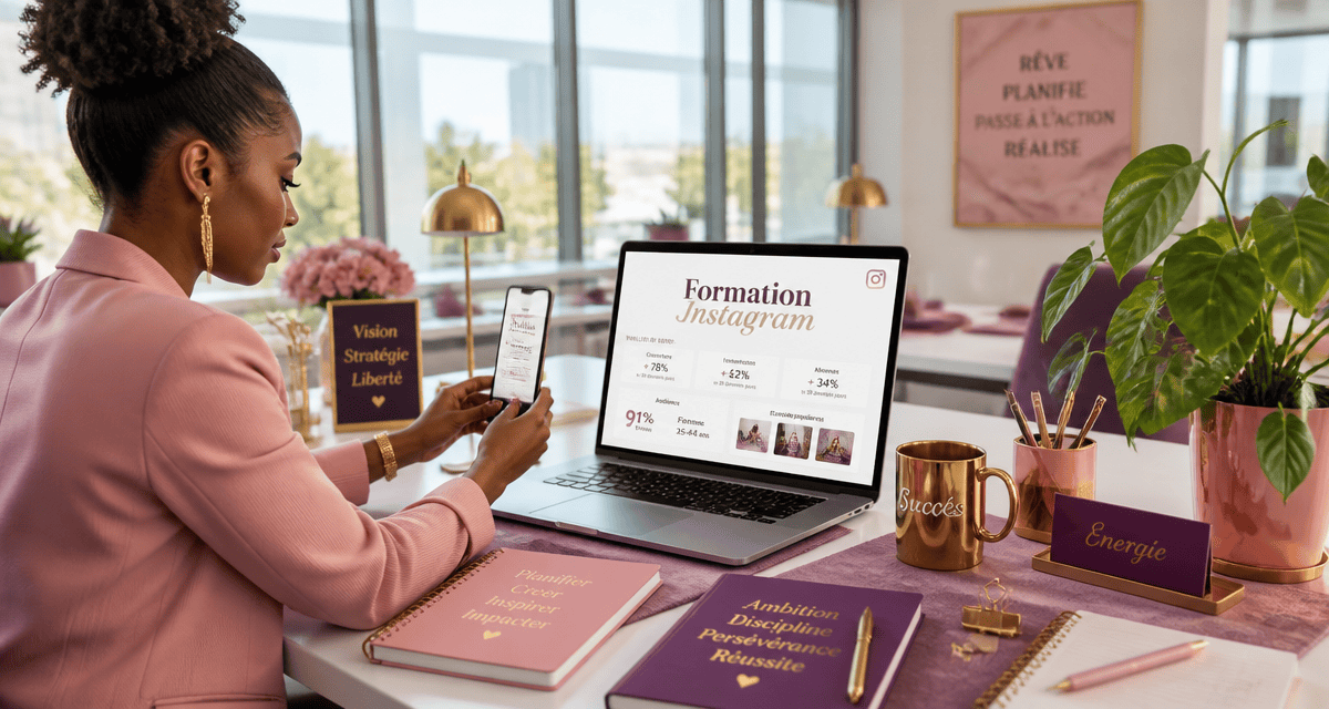 formation instagram femme entrepreneure open space