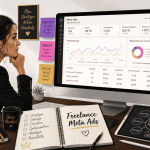 freelance meta ads femme analyse graphique