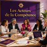Réunion des acteurs de la compétence autour d'une table