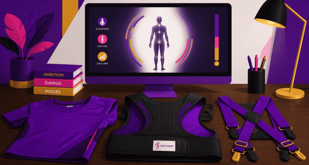meilleur correcteur de posture vêtements orthèse