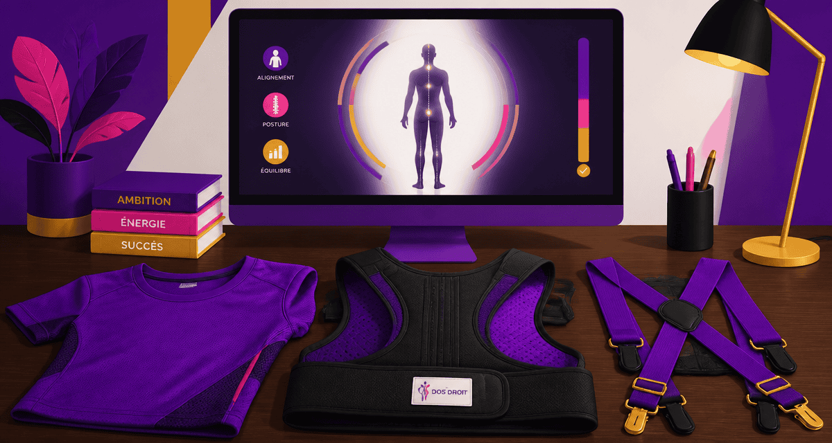 meilleur correcteur de posture vêtements orthèse